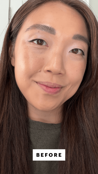 Lee before applying the Bobbi Brown Lip Tint Liner  Sheer Lip Stain in Rosewood 54  Nyx Professional Makeup Smushy Matte...